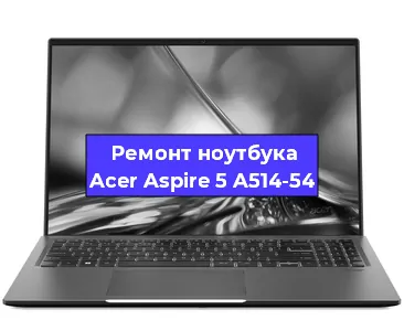 Чистка от пыли и замена термопасты на ноутбуке Acer Aspire 5 A514-54 в Воронеже
